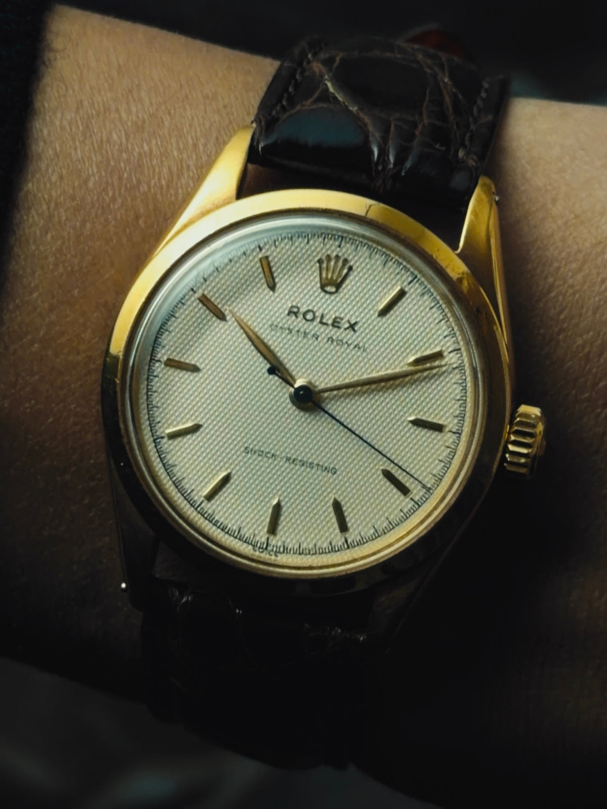 ROLEX Oyster Royal Guilloche Dial 1950s｜ロレックス ヴィンテージ時計 - 7