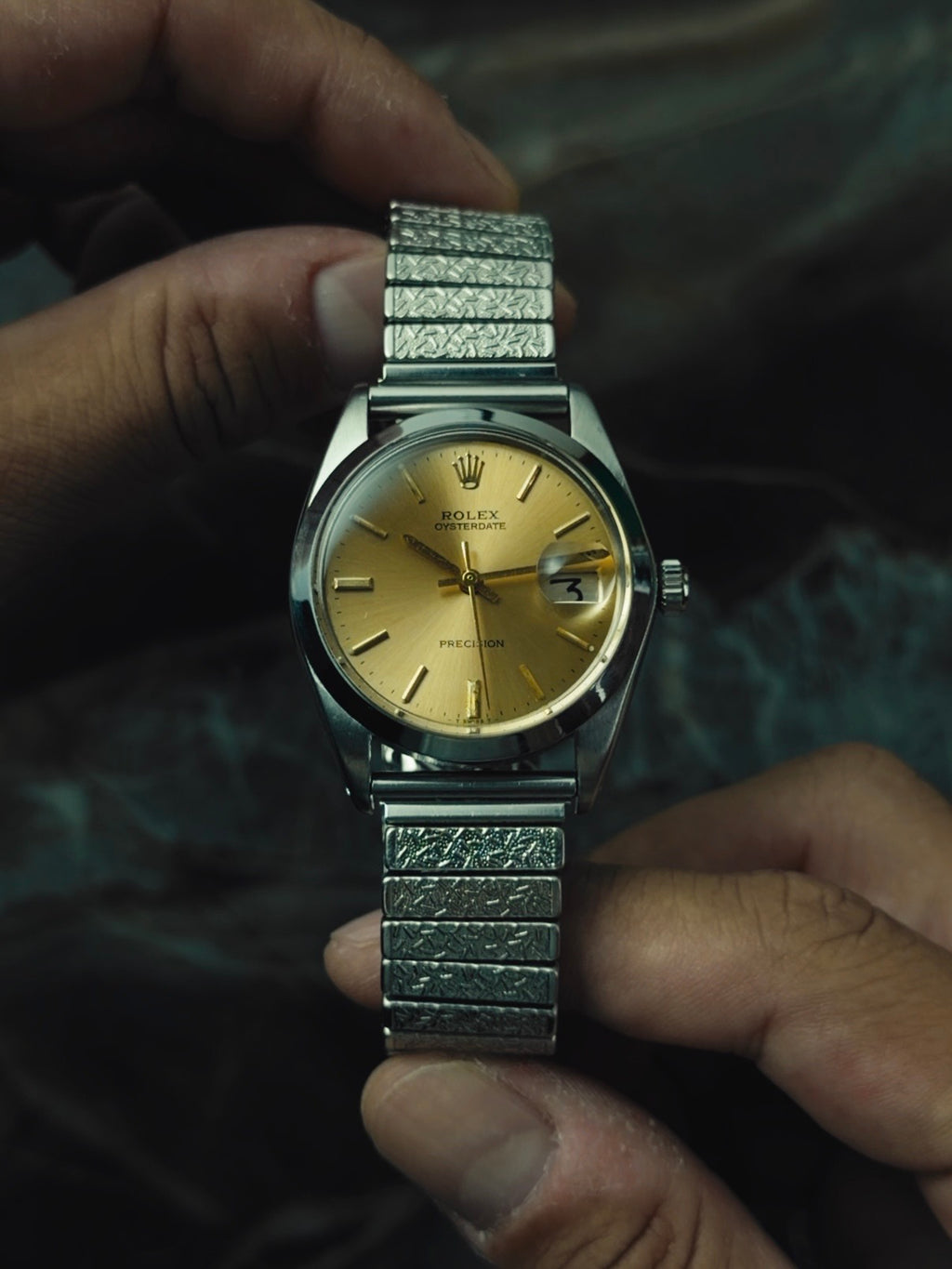 ROLEX Oysterdate Precision Champagne Dial 1966s