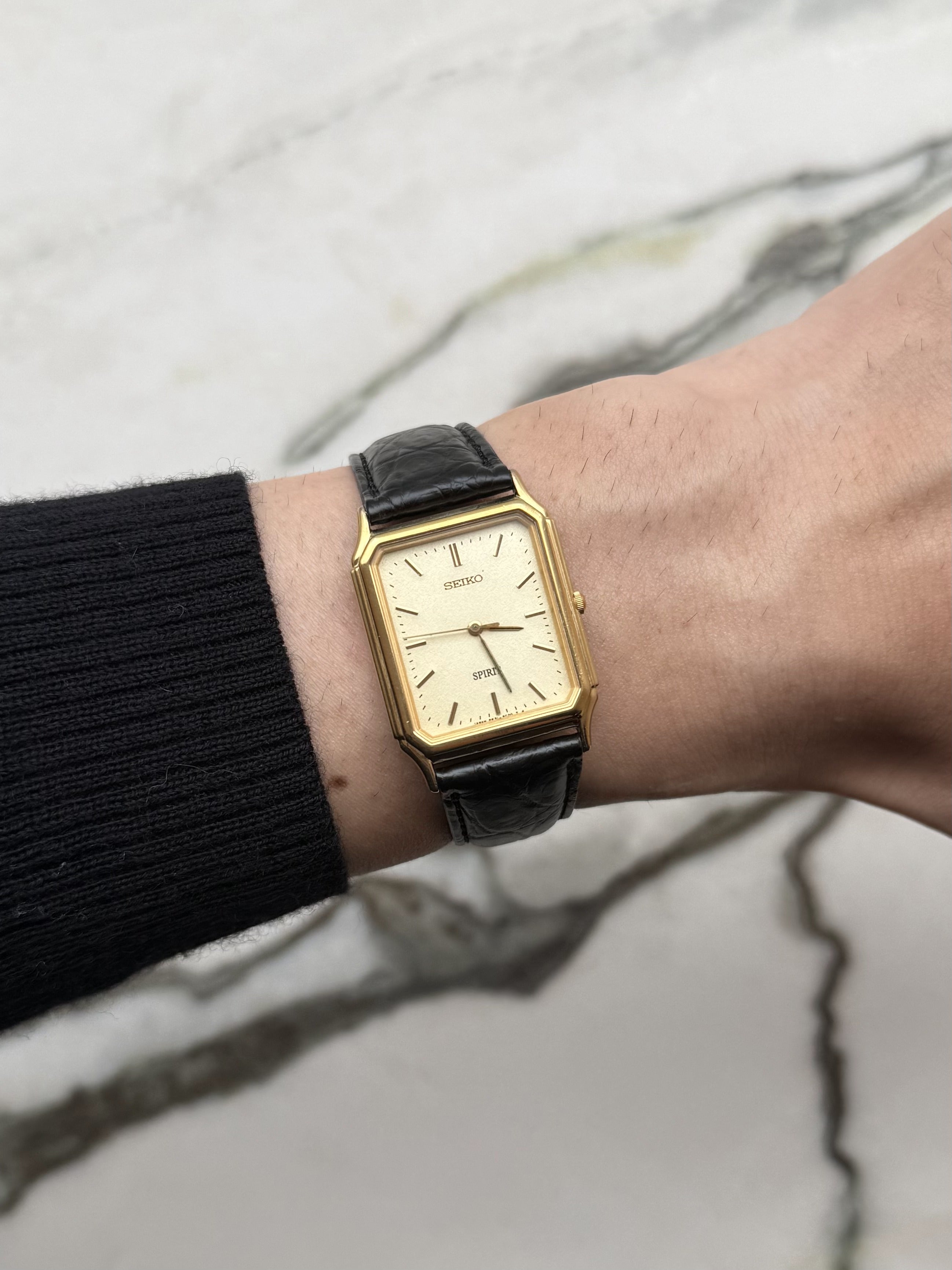 SEIKO SPIRIT Champagne Dial High Accuracy Quartz 1995