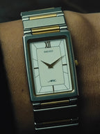SEIKO ARC White Dial Two-Tone Quartz 1980s