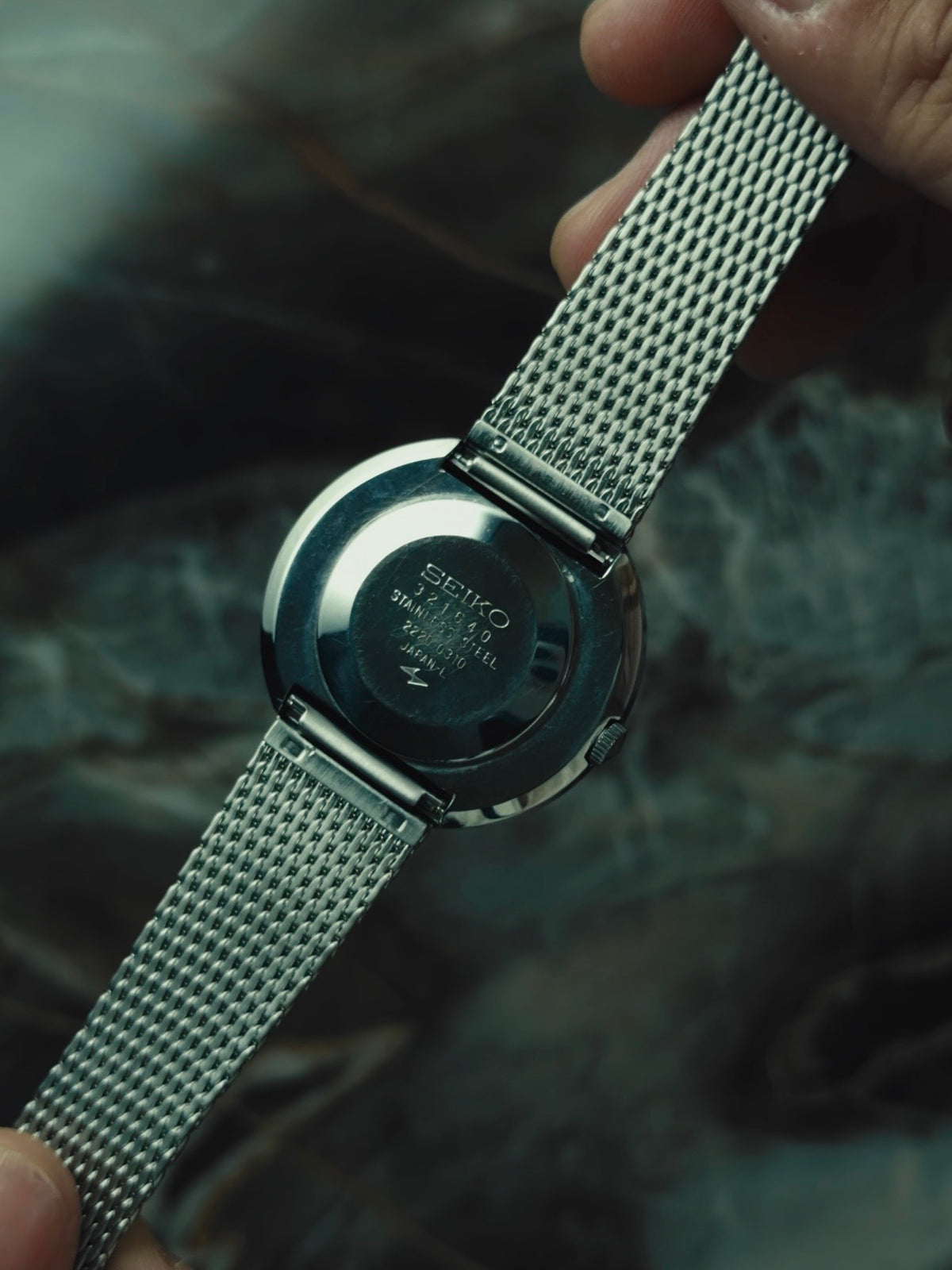 SEIKO Chariot "MOSAIC BEZEL" Blue Dial 1973