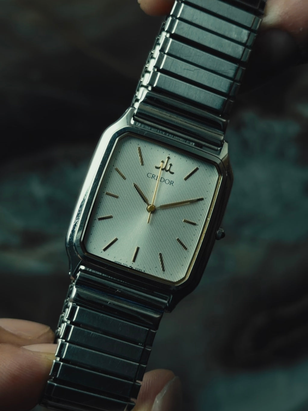 SEIKO CREDOR Silver Stripe Dial Quartz 1987｜セイコー ヴィンテージ時計 - 7