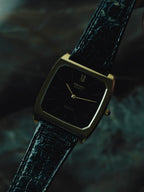 SEIKO Dolce “Midnight Black” Ultra-Thin Quartz 1981