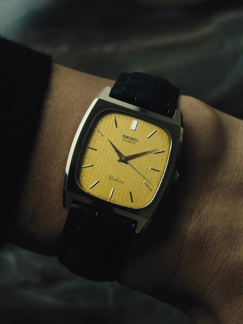 SEIKO Dolce "Golden Stripe Dial" 1980s｜セイコー ヴィンテージ時計 - 7