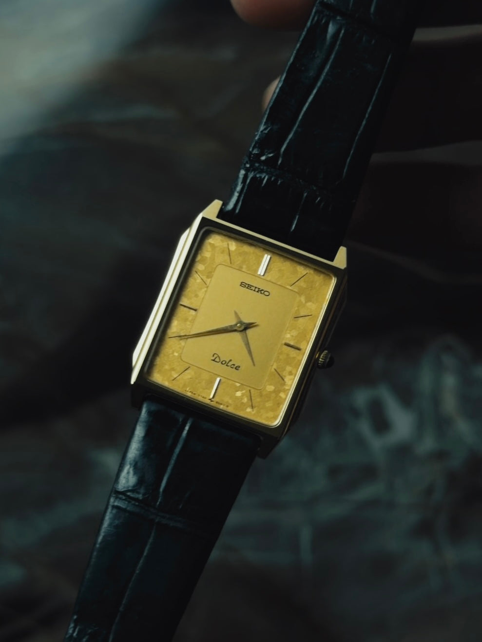 SEIKO Dolce Gold Textured Dial Quartz 1986｜セイコー ヴィンテージ時計 - 7