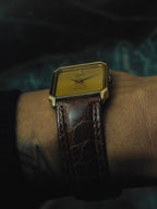 SEIKO Dolce Rectangular Gold Dial Quartz 1985｜セイコー ヴィンテージ時計 - 7