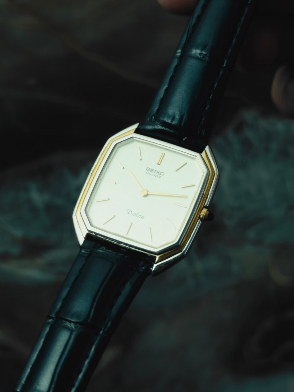 SEIKO Dolce Two-Tone Octagon Silver Dial 1981｜セイコー ヴィンテージ時計 - 7