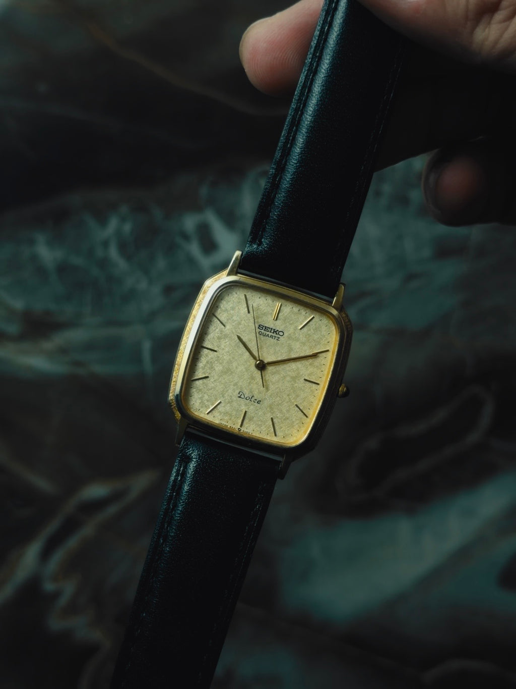 SEIKO Dolce Gold Textured Dial Quartz 1989｜セイコー ヴィンテージ時計 - 7