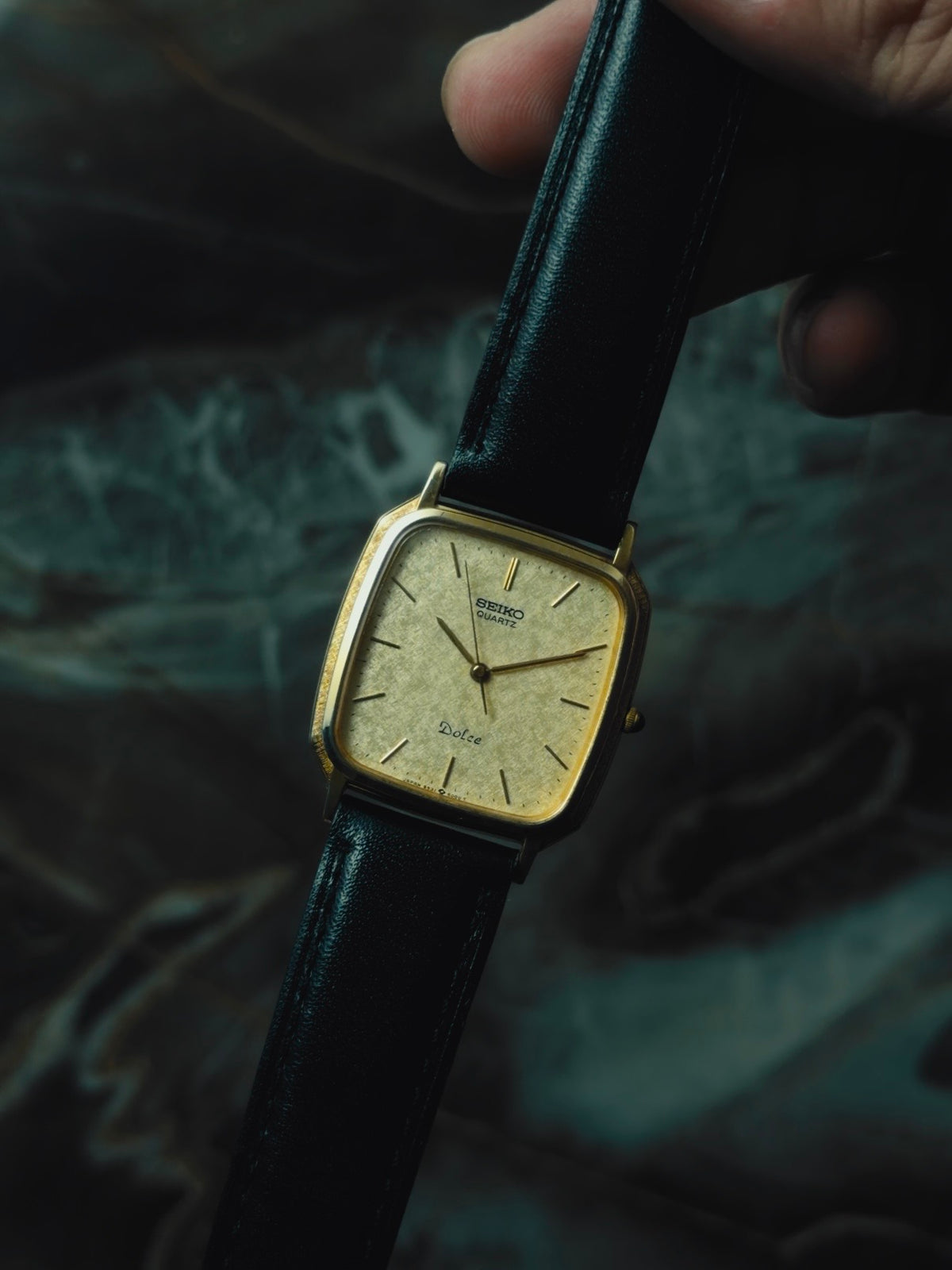 SEIKO Dolce Gold Textured Dial Quartz 1989｜セイコー ヴィンテージ時計 - 7