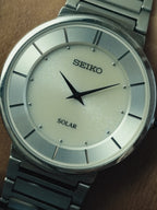 SEIKO "Silver Dial" Solar 2000s｜セイコー ヴィンテージ時計 - 7