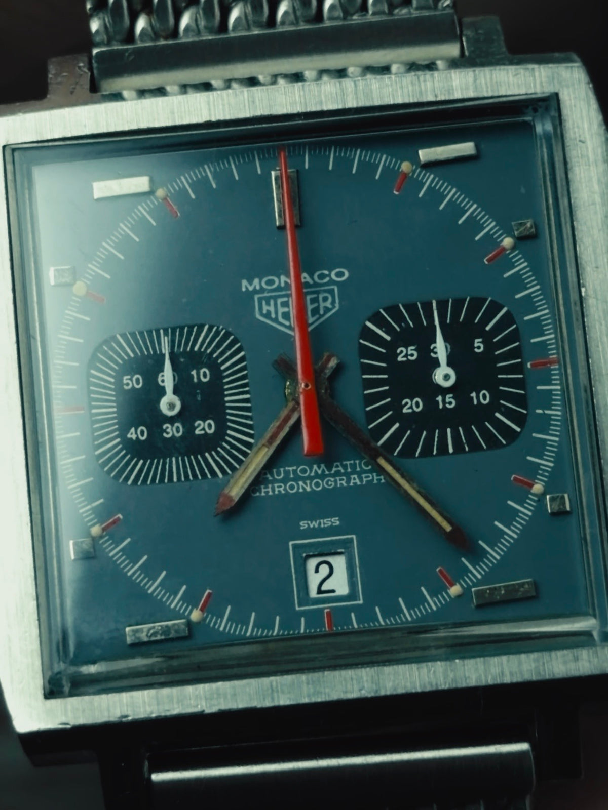 HEUER Monaco "McQueen" LeMans 1970s