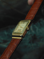 LECOULTRE 10KGF “Champagne Two-Tone” 1940s｜ルクルト ヴィンテージ時計 - 8