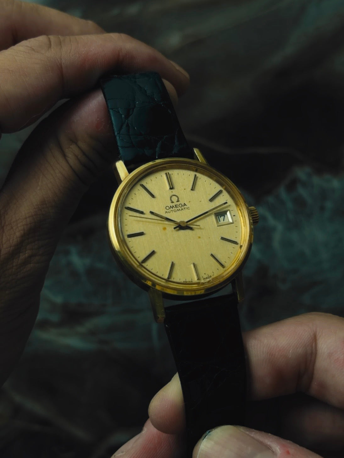 OMEGA "Japan Dial" Champagne Patina 1960s