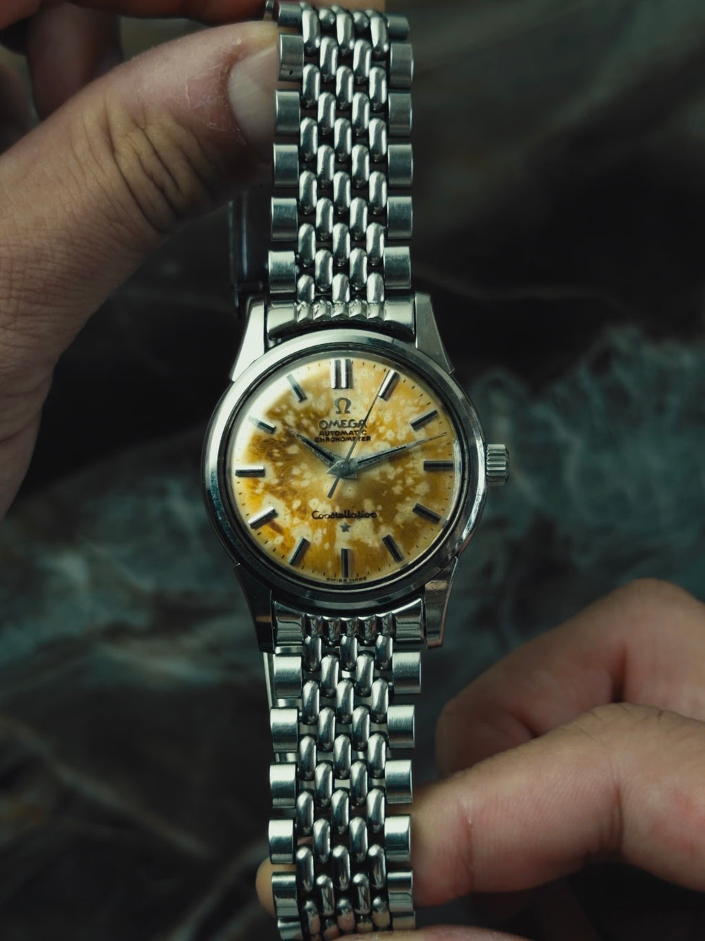 OMEGA Constellation "Golden Nebula" Patina Dial 1961