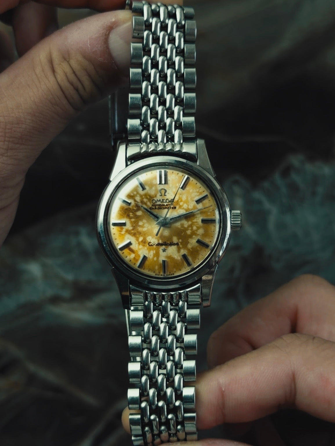 OMEGA Constellation "Golden Nebula" Patina Dial 1961
