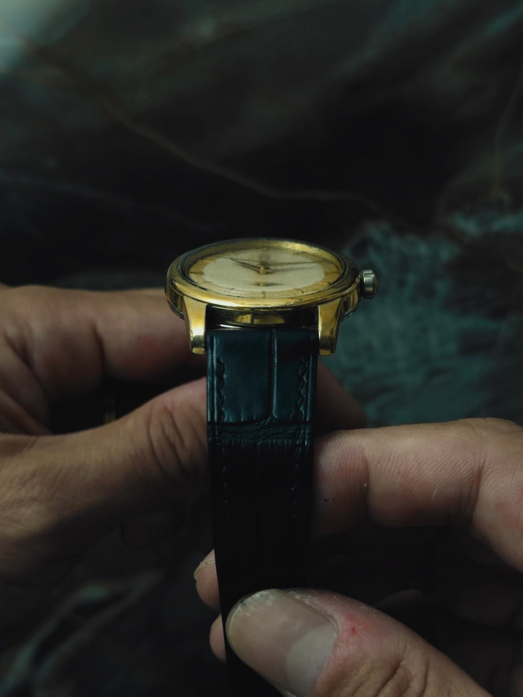 OMEGA Seamaster Golden Waffle Dial 1950s