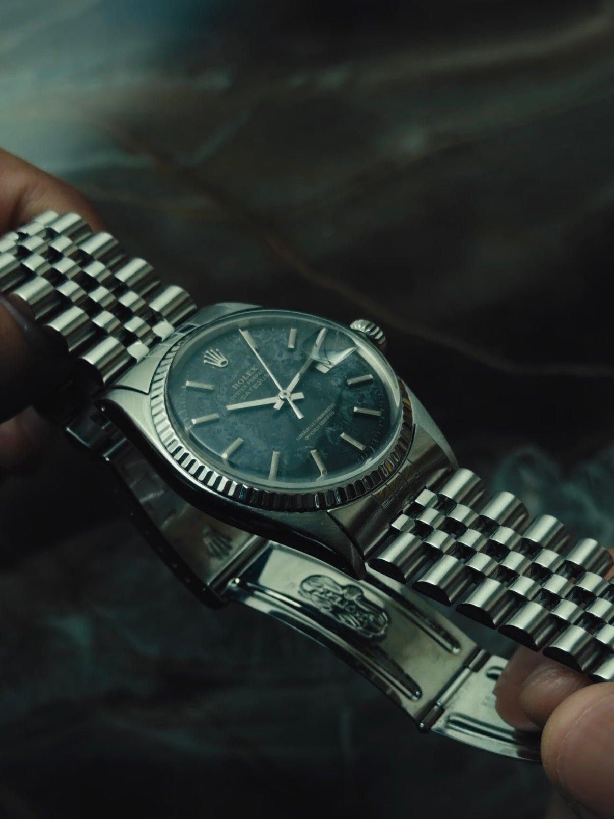 ROLEX Datejust 1601 "Meteoric Stardust" Patina Dial 1960s