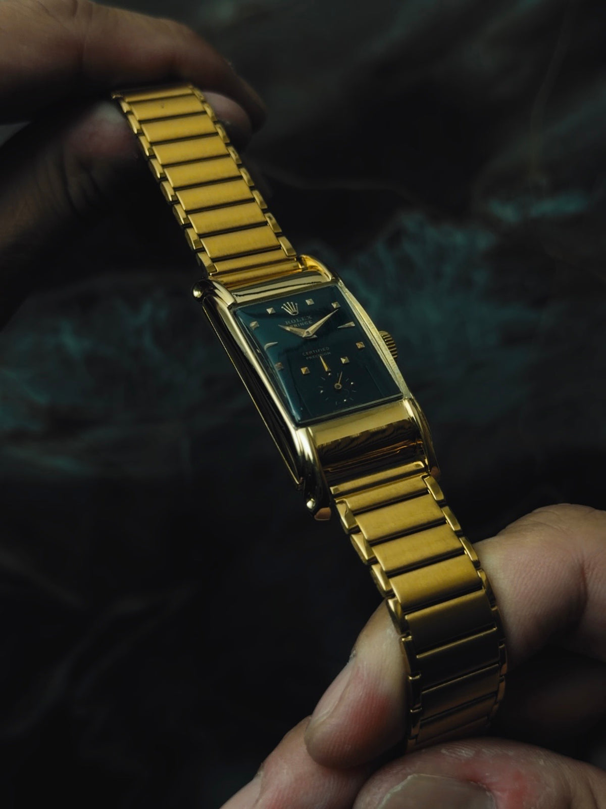 ROLEX Prince "Railway" Black Dial 1940s
