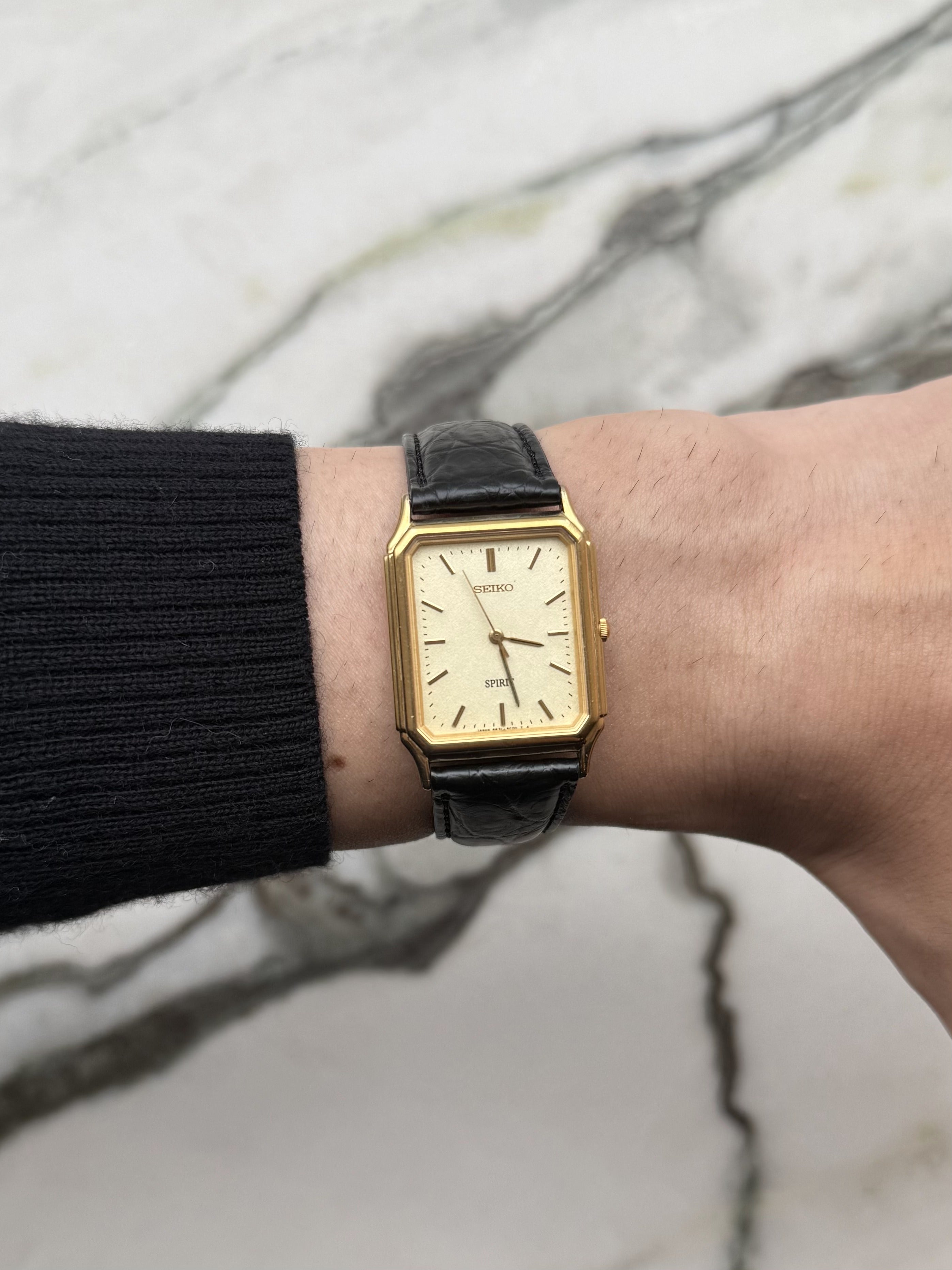 SEIKO SPIRIT Champagne Dial High Accuracy Quartz 1995