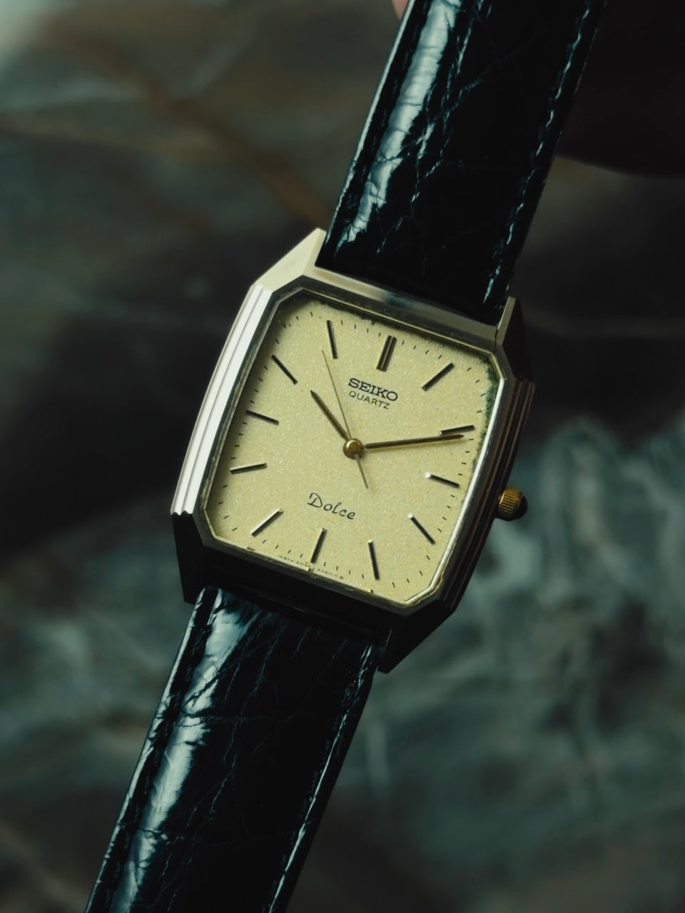 SEIKO Dolce Rectangular Champagne Dial 1981｜セイコー ヴィンテージ時計 - 8