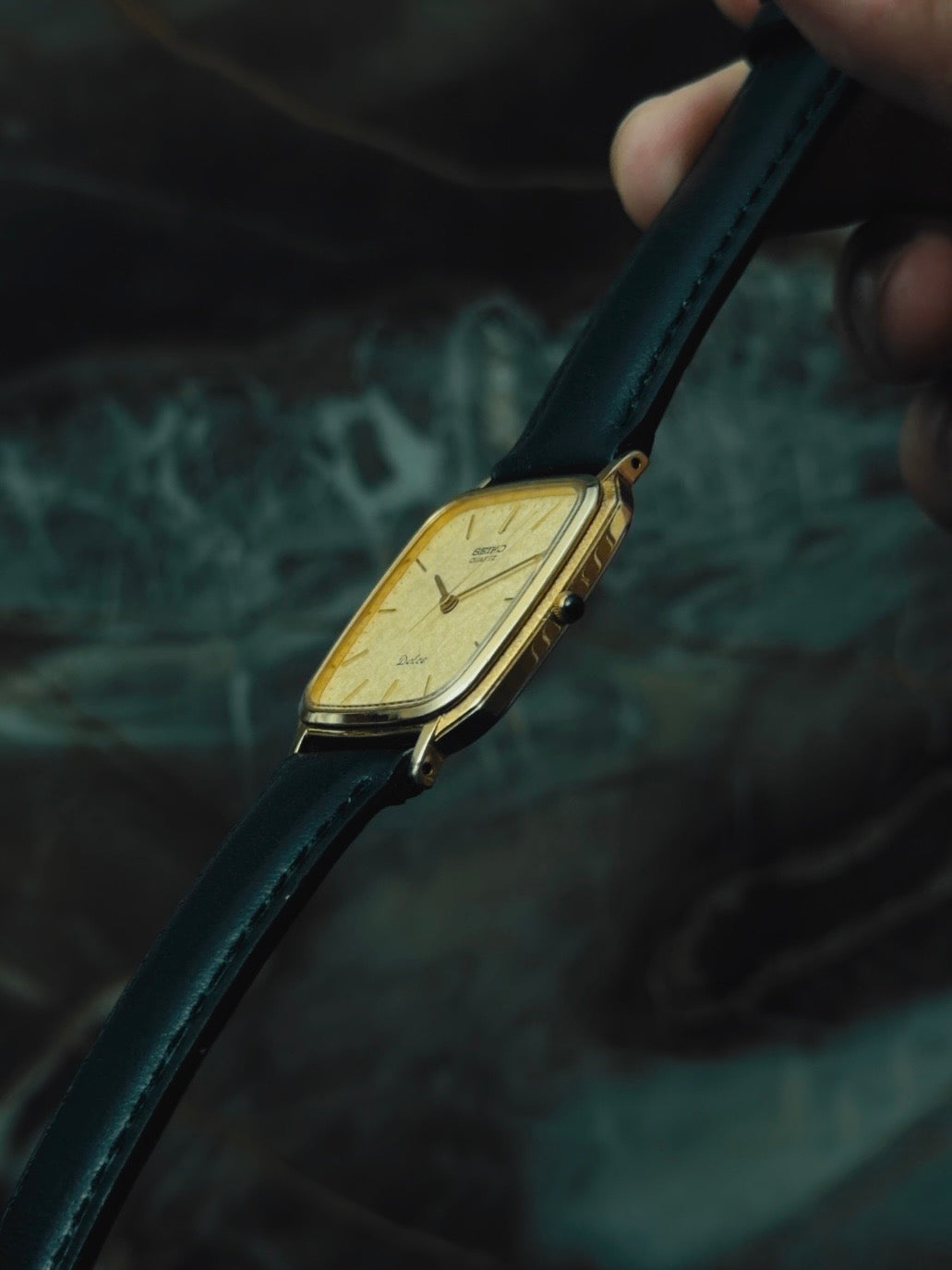 SEIKO Dolce Gold Textured Dial Quartz 1989｜セイコー ヴィンテージ時計 - 8