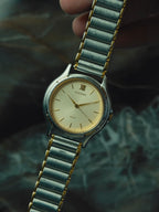 SEIKO LUCENT Two-Tone Champagne Dial 1990s