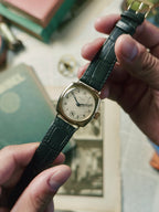 ROLEX  HUNTER TRENCH CUSHION 14K GOLD 1936s