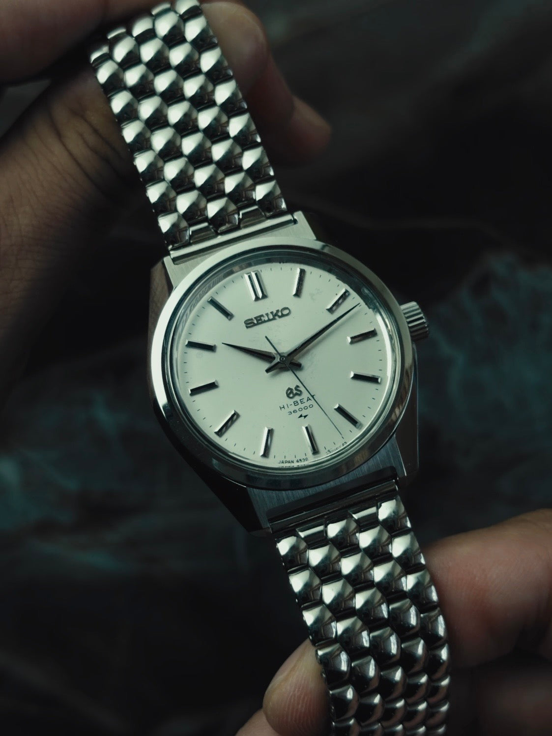 GRAND SEIKO Hi-Beat "45GS" Silver Dial 1968