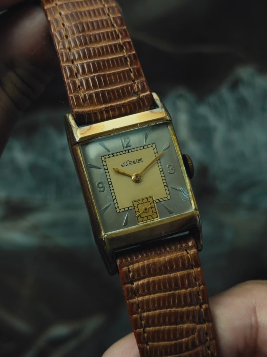 LECOULTRE 10KGF “Arabic Two-Tone” Dial 1940s｜ルクルト ヴィンテージ時計 - 9
