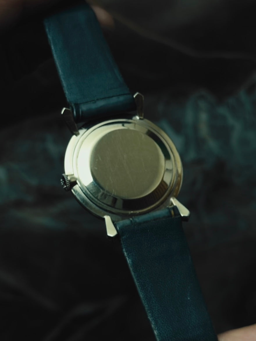 LECOULTRE 14K White Gold "Mystery Dial" 1960s｜ジャガー・ルクルト ヴィンテージ時計 - 9