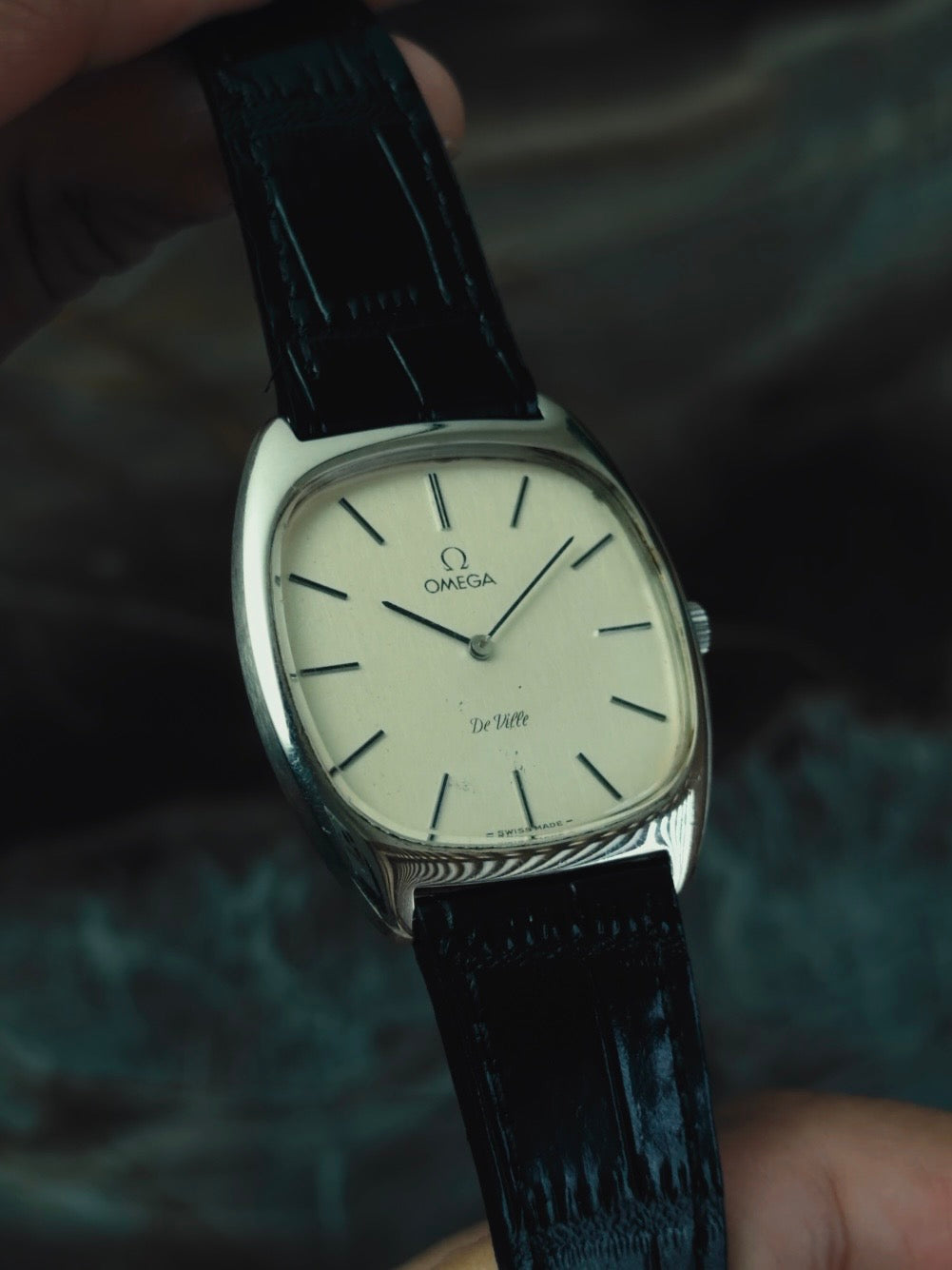 OMEGA De Ville Silver Dial 1970s