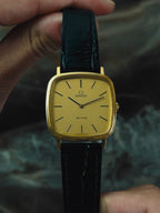 OMEGA De Ville Gold Dial 1970s