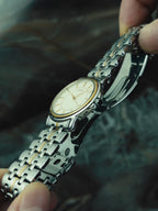 SEIKO "Ivory Dial" Two-Tone Quartz 1990s｜セイコー ヴィンテージ時計 - 9