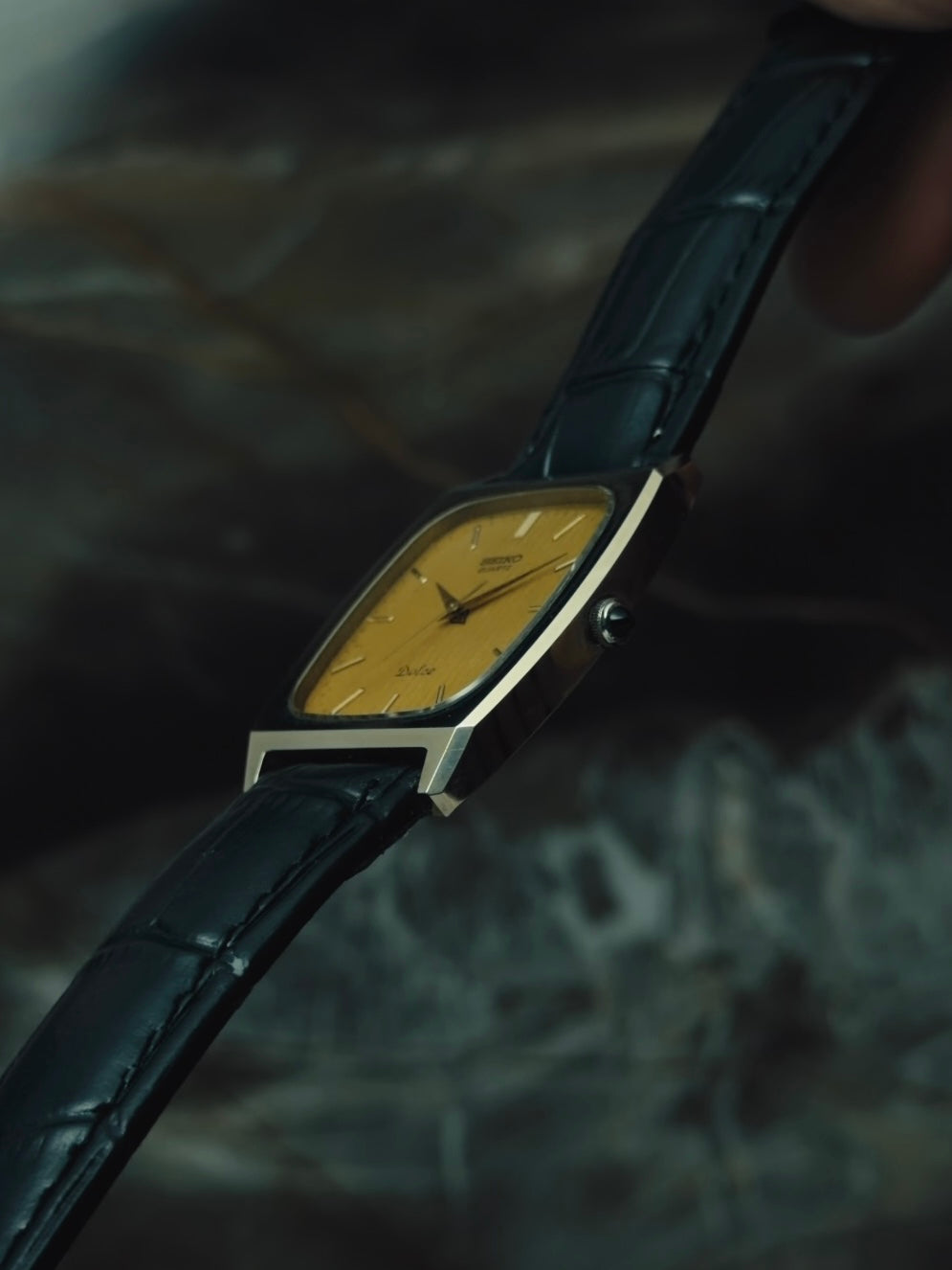 SEIKO Dolce "Golden Stripe Dial" 1980s｜セイコー ヴィンテージ時計 - 9
