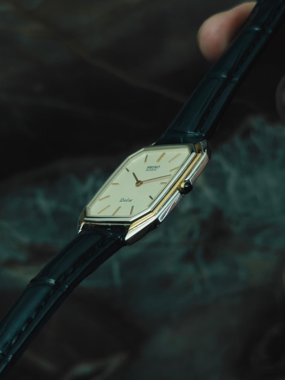 SEIKO Dolce Two-Tone Octagon Silver Dial 1981｜セイコー ヴィンテージ時計 - 9