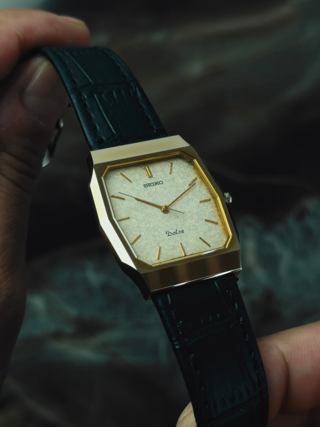 SEIKO Dolce "Frosted Ivory Dial" Quartz 1990｜セイコー ヴィンテージ時計 - 9