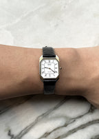 SEIKO Exceline White Dial Two-Tone Quartz 1983