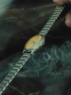 SEIKO LUCENT Two-Tone Champagne Dial 1990s