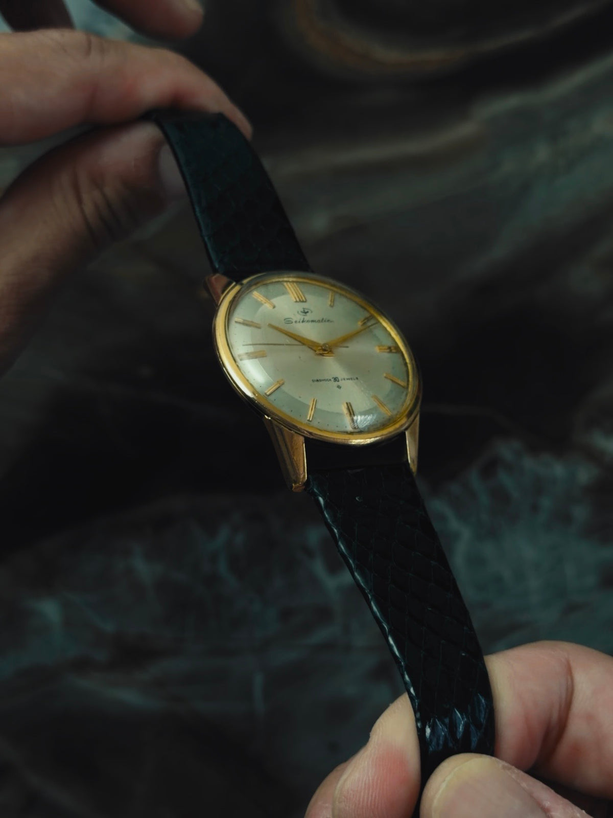 SEIKO Seikomatic "Silver Halo" 30 Jewels 1960s