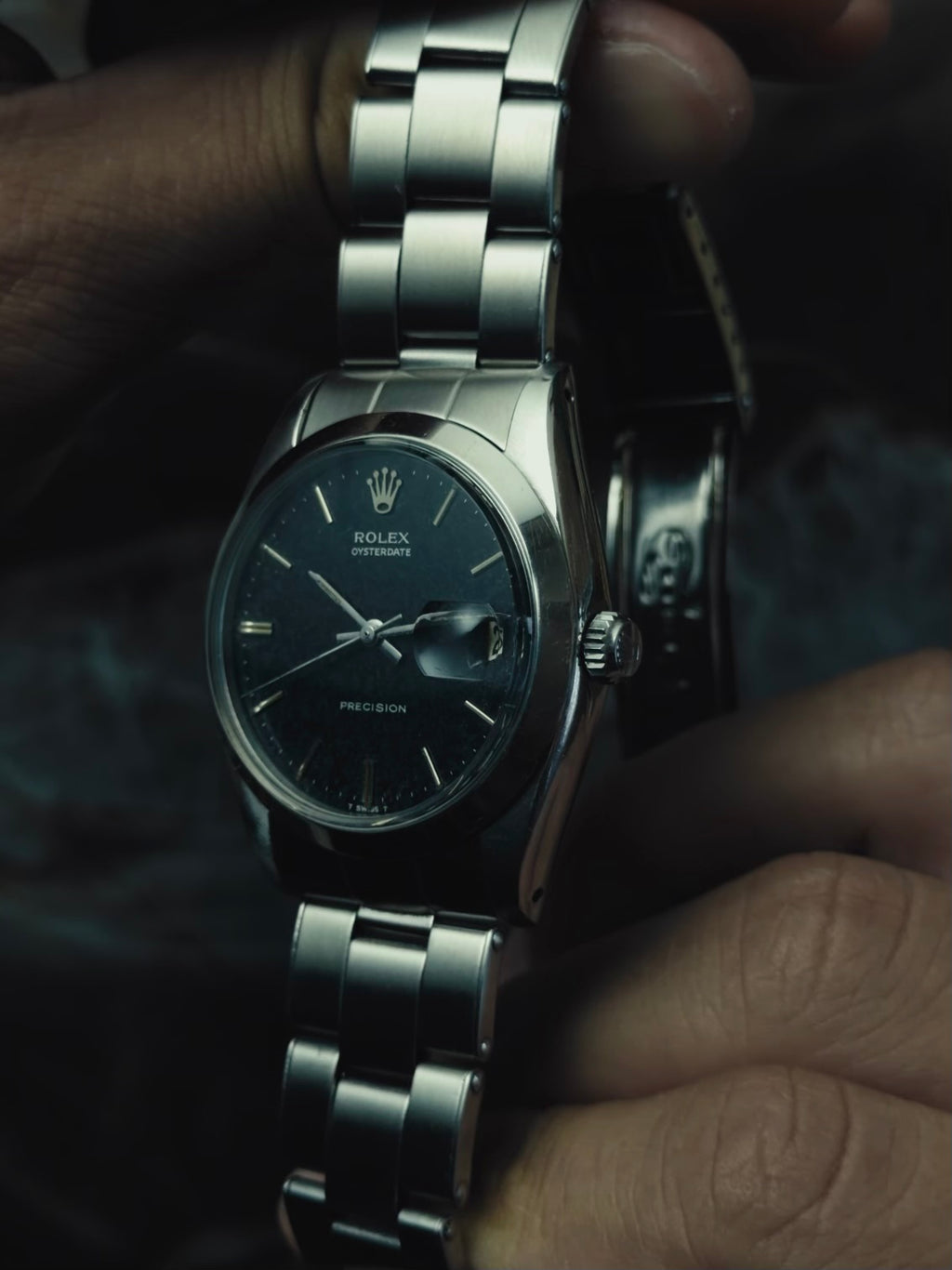 ROLEX 6694 Oysterdate “Midnight Tropical Dial” 1965s