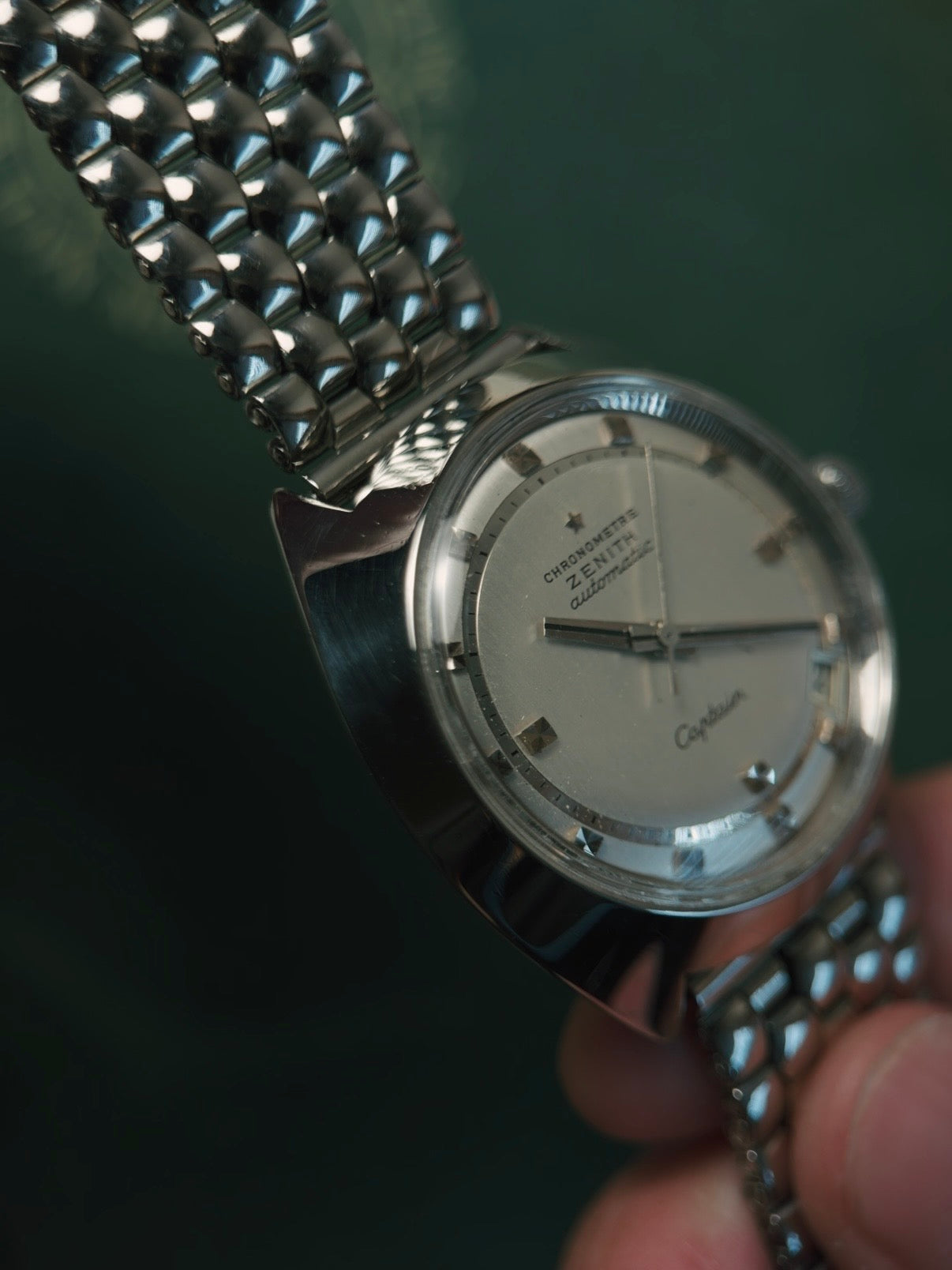 ZENITH Big Disc case "CAPTAIN" Automatic Chronometer 1965s