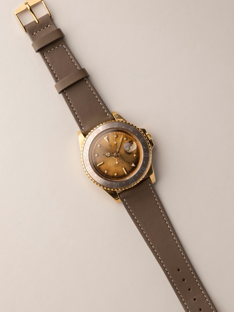 ROLEX 16758 18K Gold Tropical GMT-Master 1984s