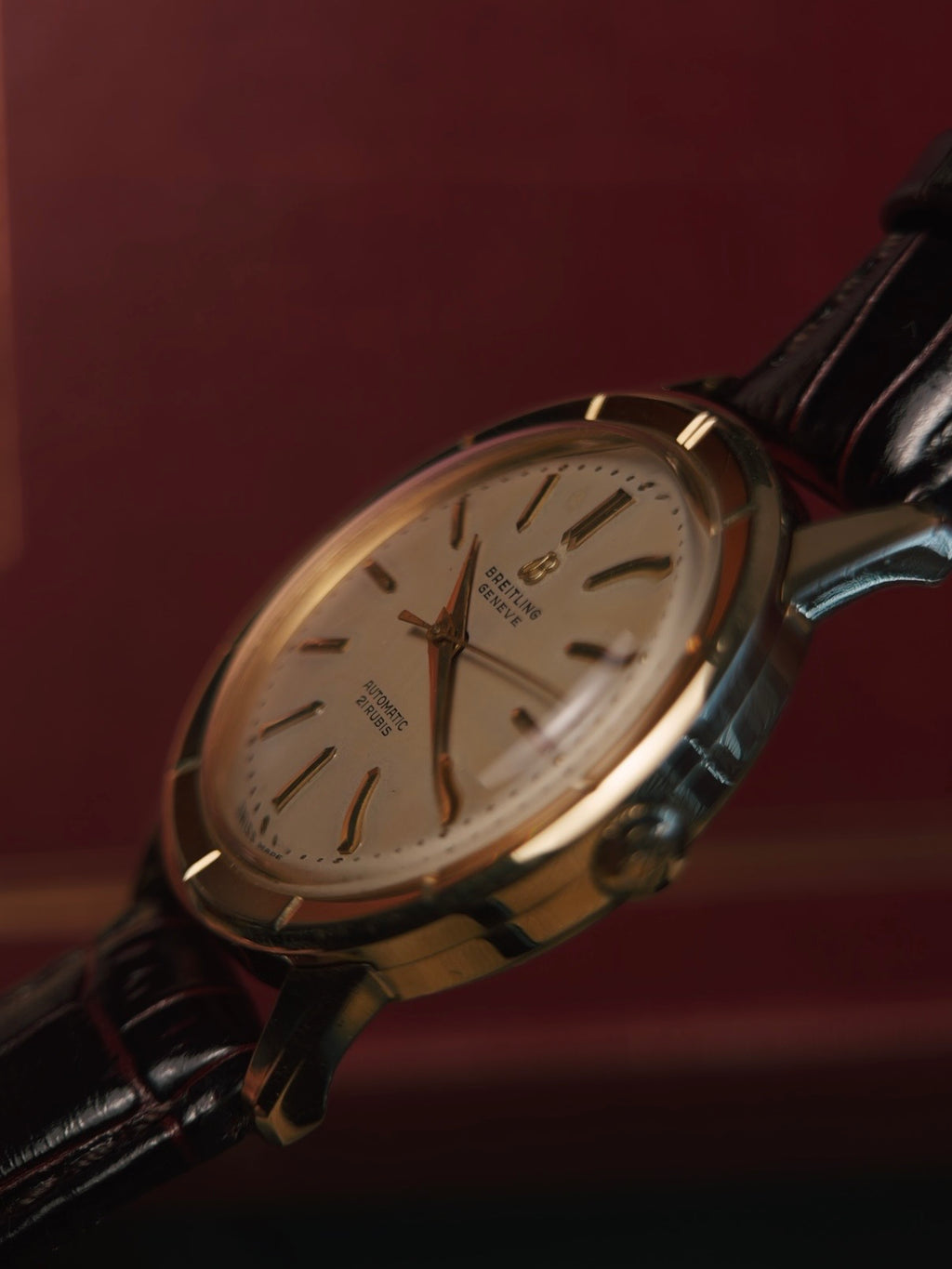BREITLING 18K BIDNATOR 1955s