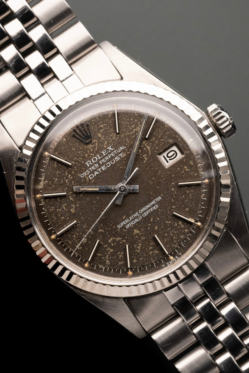 ROLEX 1601 Tropical Datejust 1971s