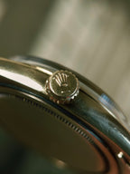 ROLEX 6422 Special Order Guilloché Dial 9K Gold 1959s