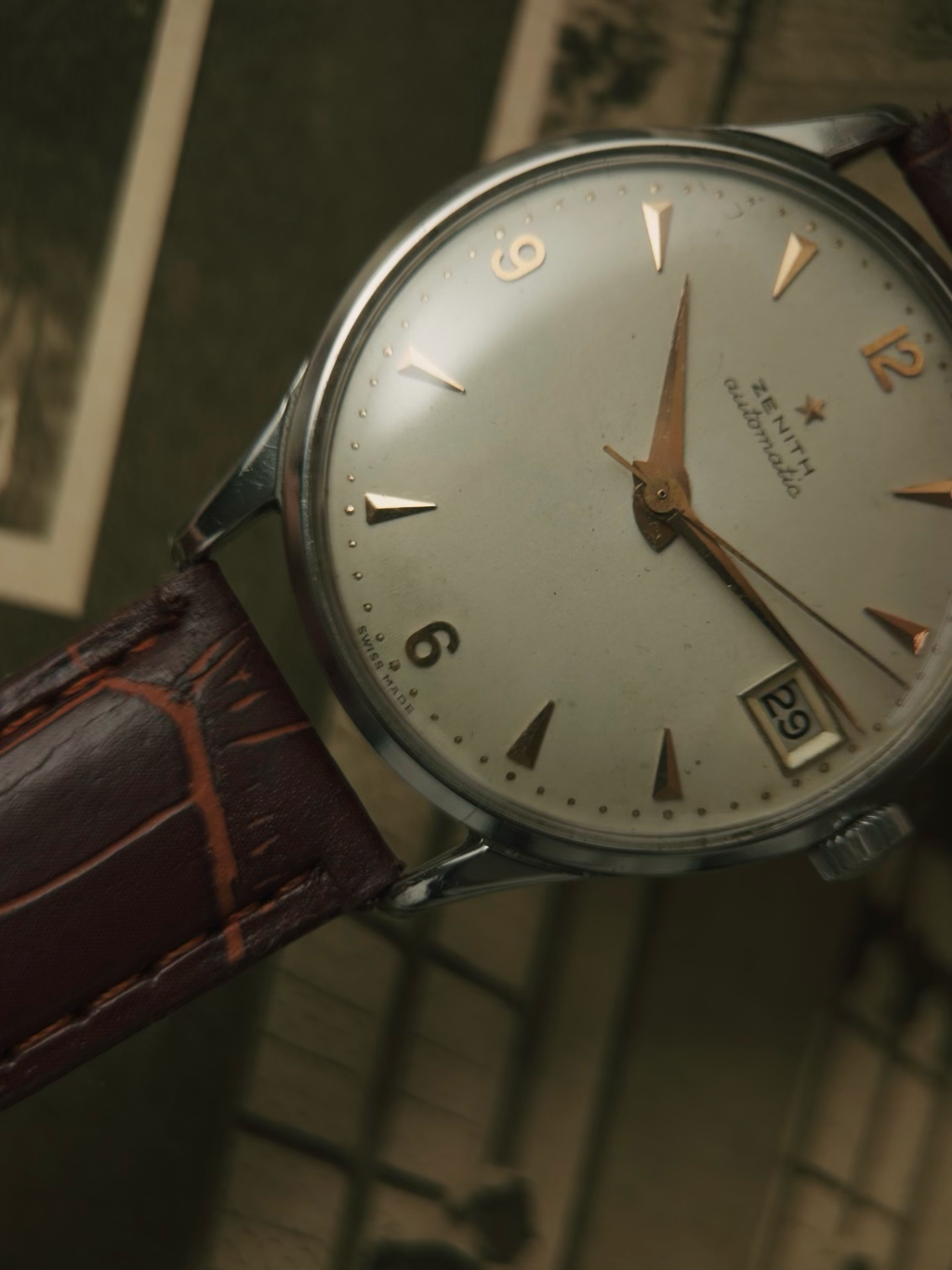 ZENITH Automatic Half Rotor SS 1960s