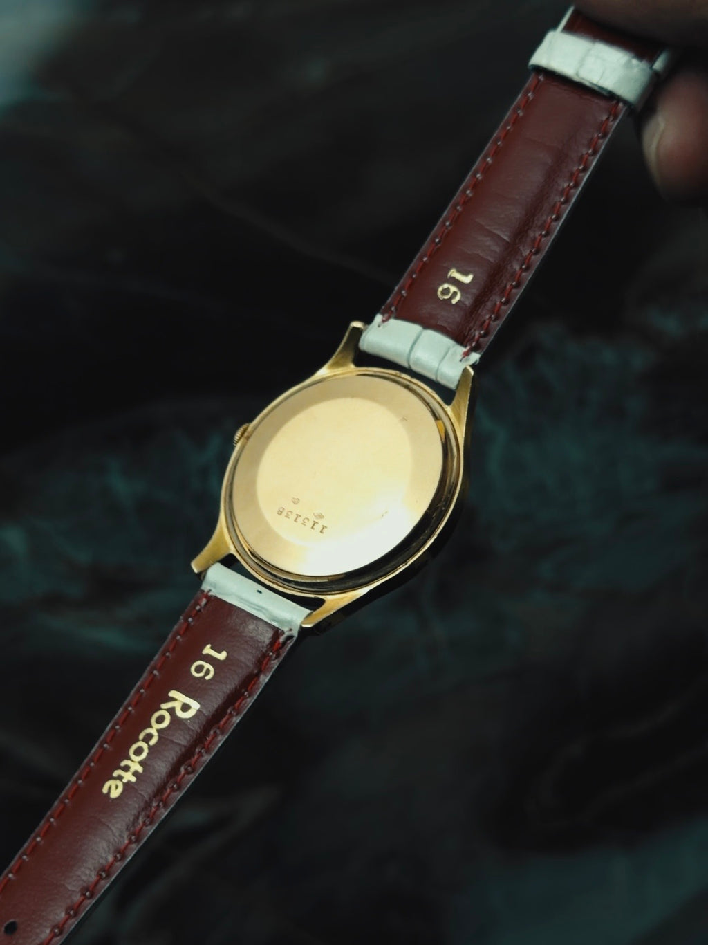 JAEGER-LECOULTRE 18K Pink Gold "Clous de Paris" Bezel 1950s｜ジャガー・ルクルト ヴィンテージ時計 - 10
