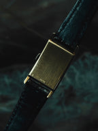 LECOULTRE 14K Solid Gold "Black Roman" 1940s｜ルクルト ヴィンテージ時計 - 10
