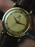 OMEGA "Antique Gold Tropical Dial" 1950s