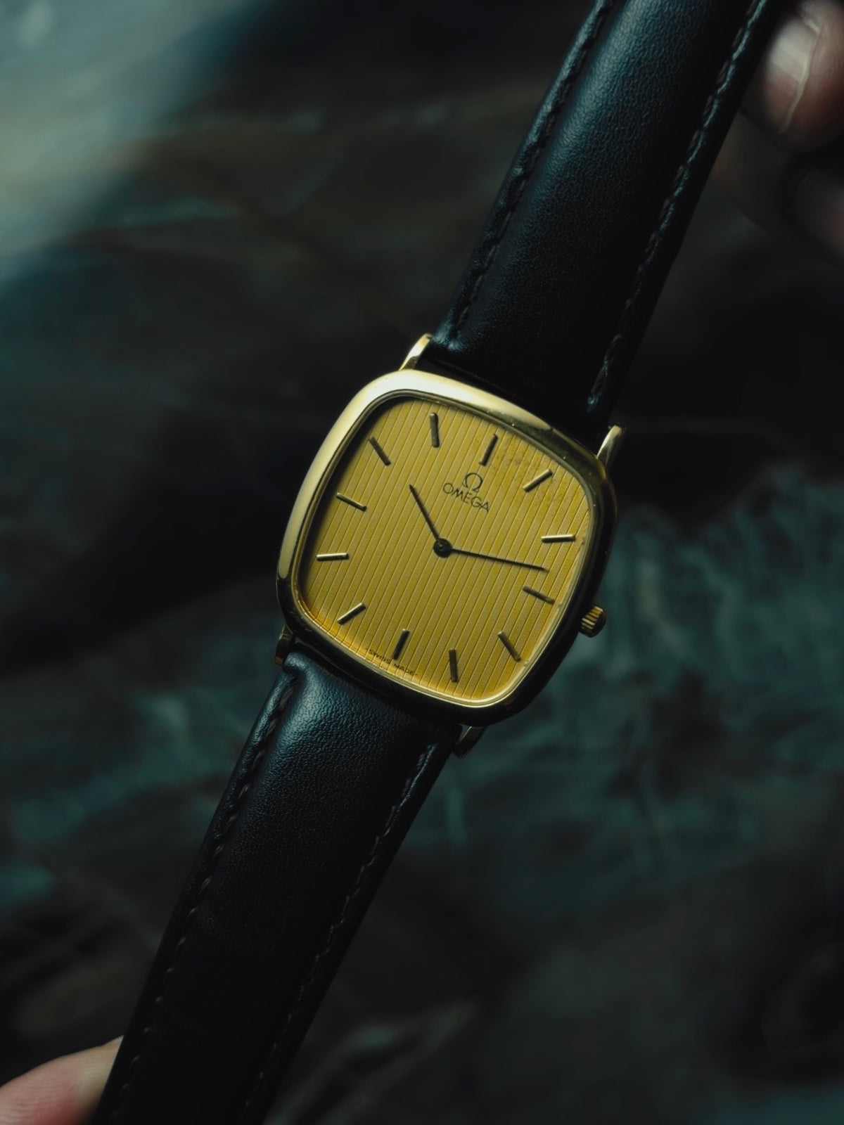 OMEGA De Ville "Golden Stripe" Dial 1970s